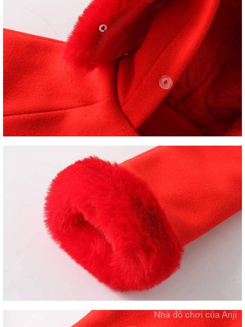 Korean Girls Winter Clothes Big Kids Spring Jacket Thick