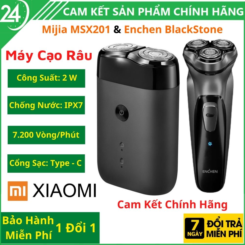 Máy cạo râu Xiaomi Mijia MSX201 - Máy cạo râu Xiaomi Enchen BlackStone