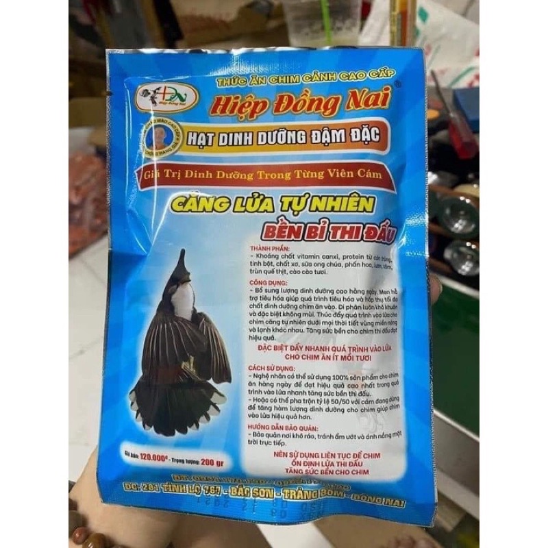 Hạt Dinh Dưỡng Đậm Đặc Hiệp Đồng Nai 200gr - Căng Lửa, Thi Đấu Bền Lâu