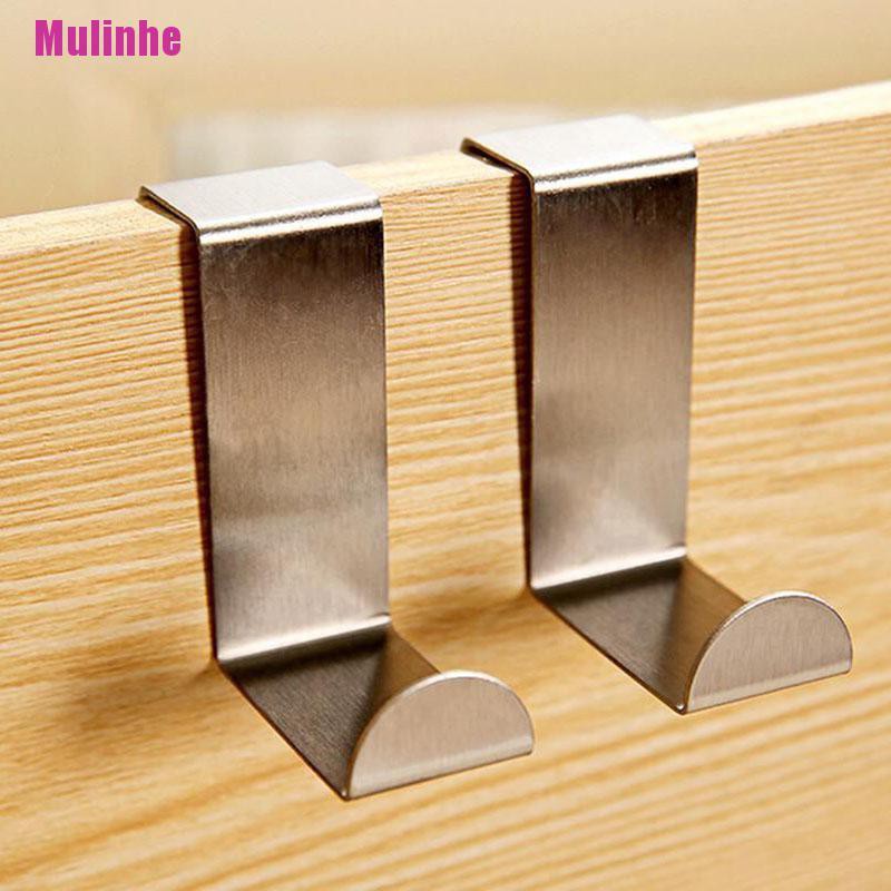 Bộ 2 Móc Treo Đồ Bằng Thép Không Gỉ Tiện Dụng Cho Nhà Bếp