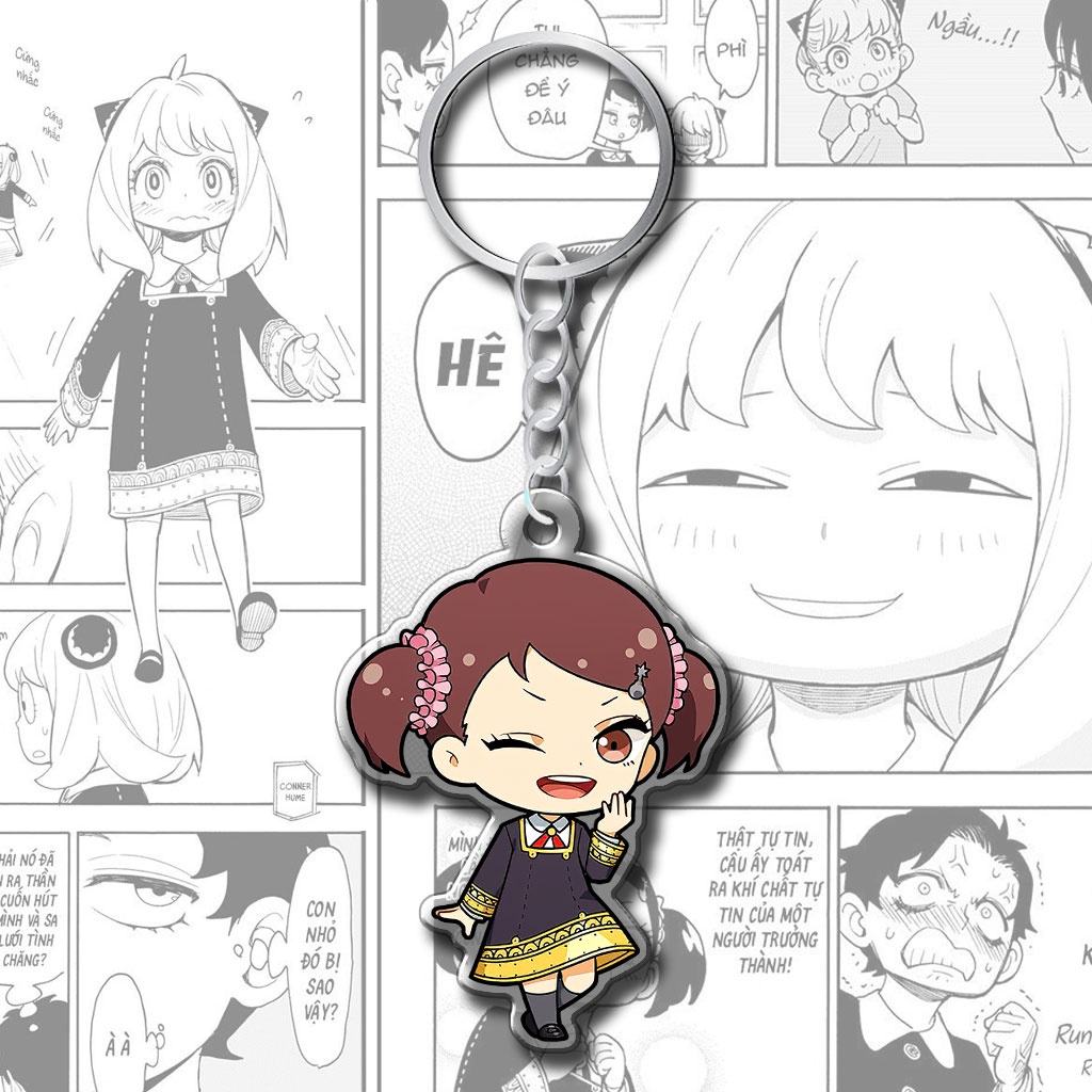 Móc khóa nhân vật anime Spy x Family