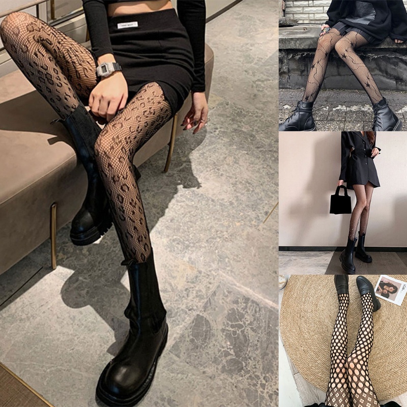 Quần tất lưới lưng cao 10MK cho nữ
