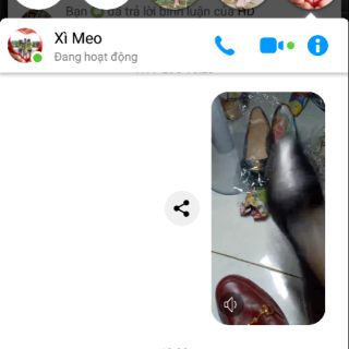 Giầy si gửi xì meo còm