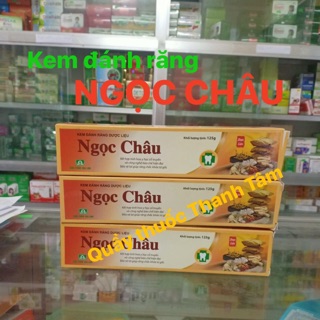 Kem đánh răng Ngọc Châu tuýp to 125g