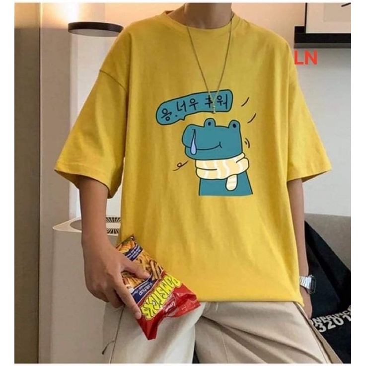 Áo phông khủng long quàng khăn TH6