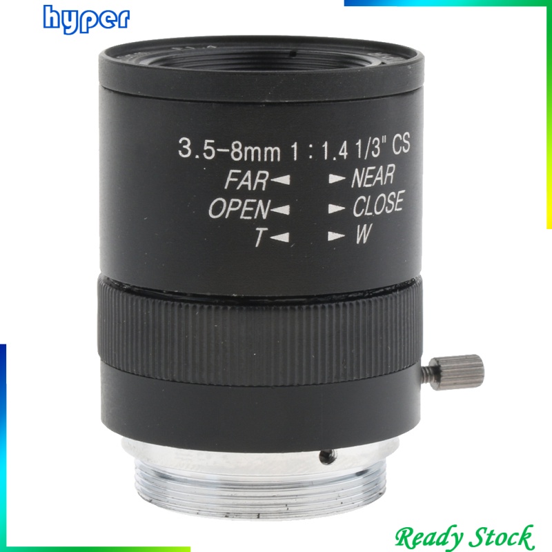 Ống Kính 1 / 3 "CS Mount 3.5-8mm F1.4 Cho Máy Ảnh CCTV