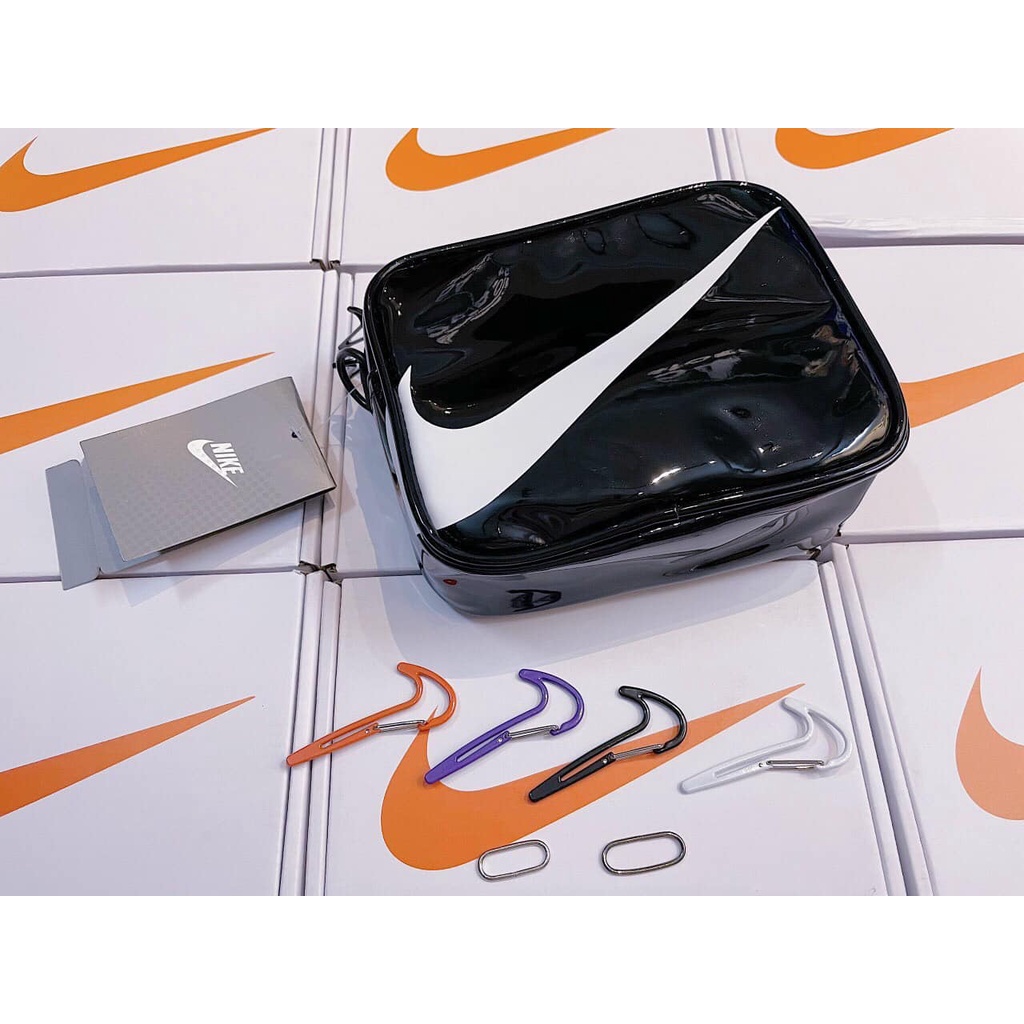 Túi đeo chéo Nike kích thước 18x7.5x14cm hợp thời trang - Có Hộp