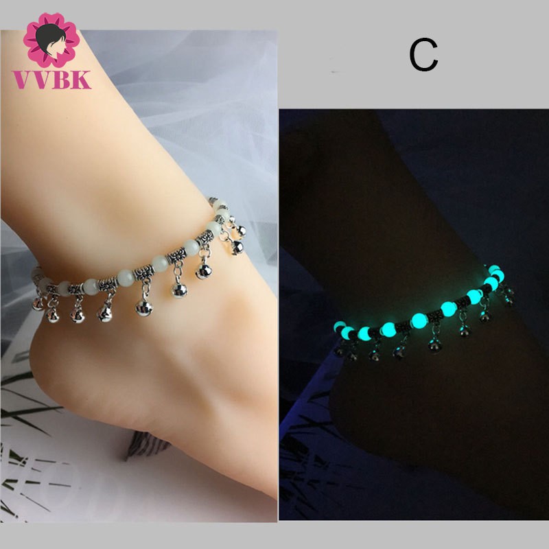 Lắc Chân Đính Đá Dạ Quang Thời Trang Cho Nữ | BigBuy360 - bigbuy360.vn