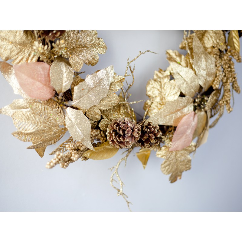 Vòng hoa giáng sinh trang trí phòng - NC157 - Jassi Decor