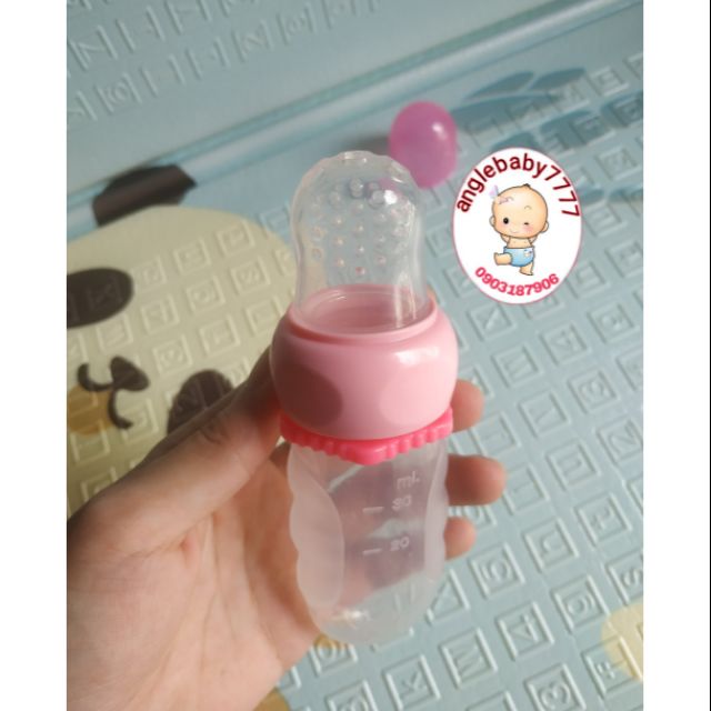 Túi silicone tập nhai cho bé Upass- Thái Lan (bé có thể tự bóp nhai)