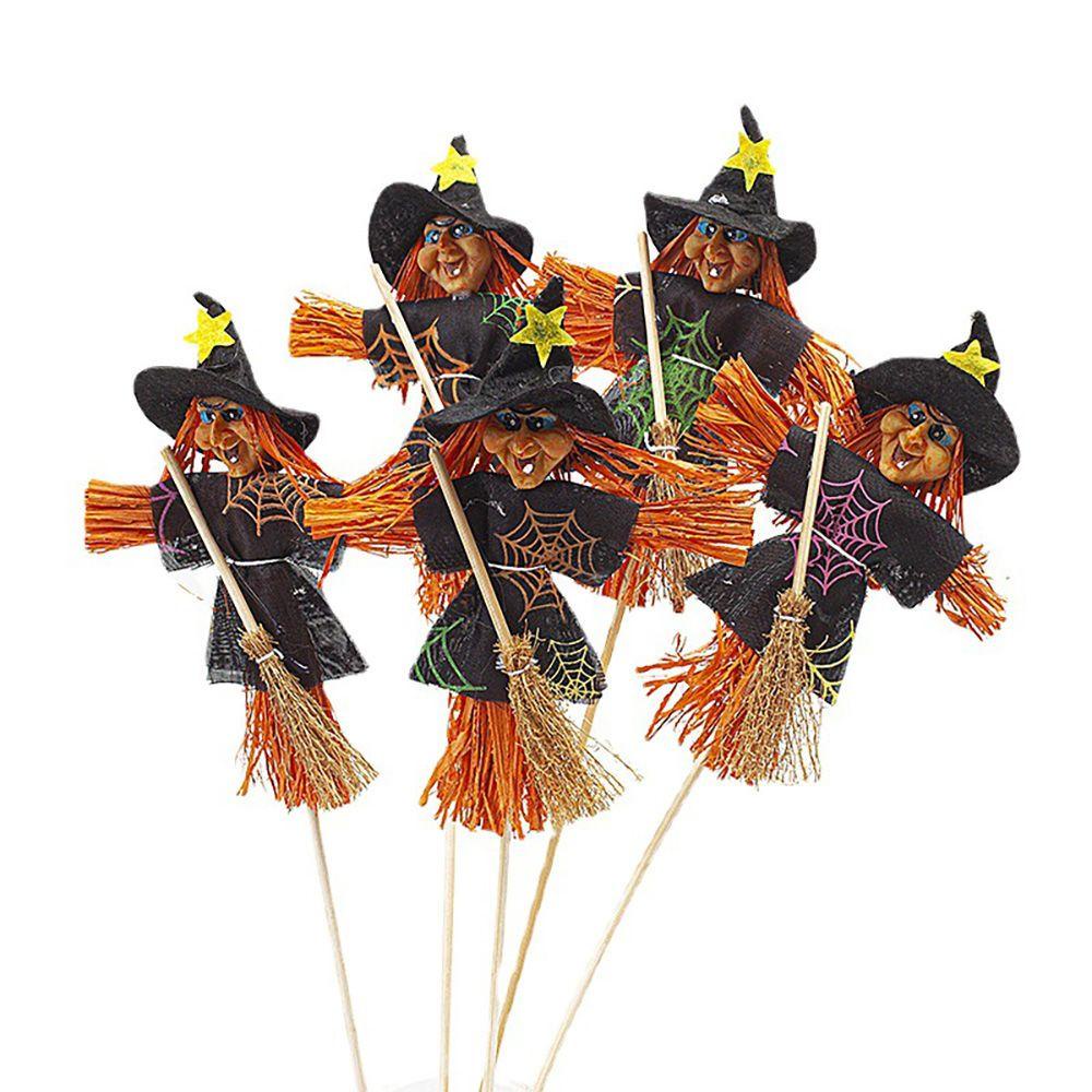 JANE Set 6 Bù Nhìn Hoạt Hình Trang Trí Halloween