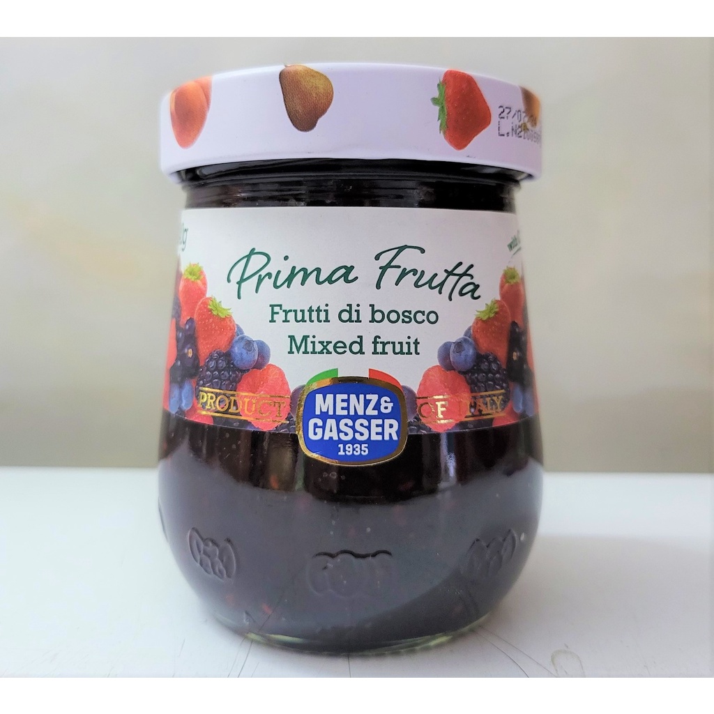 [Lọ 340g] MỨT TRÁI CÂY RỪNG [Italia] MENZ &amp; GASSER Mixed Fruit Jam