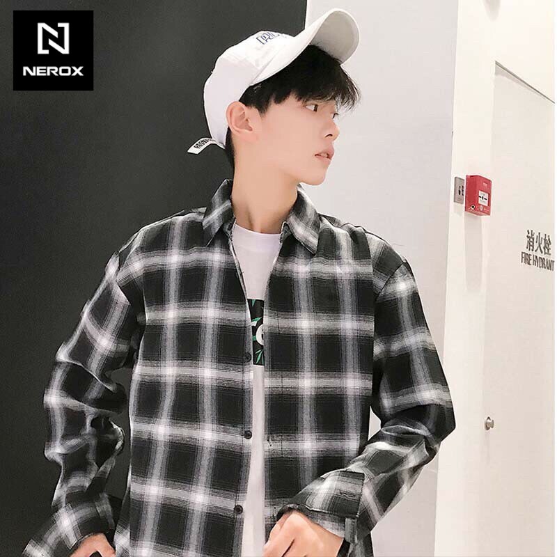 Áo khoác sơ mi caro NER - AKC - 310, áo sơ mi unisex – NEROX | BigBuy360 - bigbuy360.vn