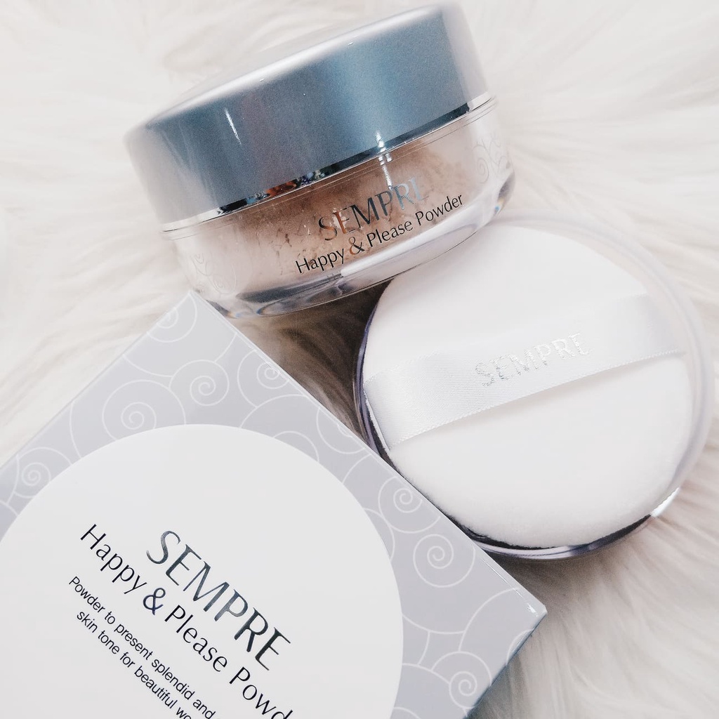 Phấn Phủ Bột GEO SEMPRE Happy &amp; Please Powder