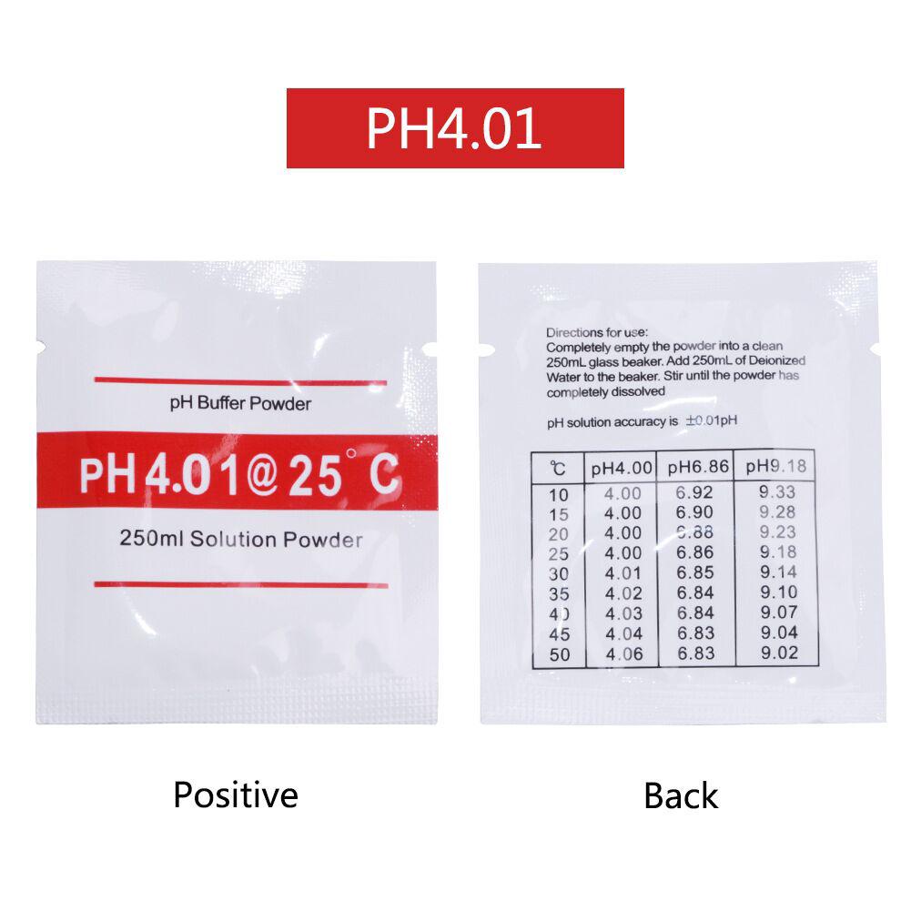 Bộ 10 Dụng Cụ Đo Độ Ph 250ml 4.01 / 6.86 / 9.18