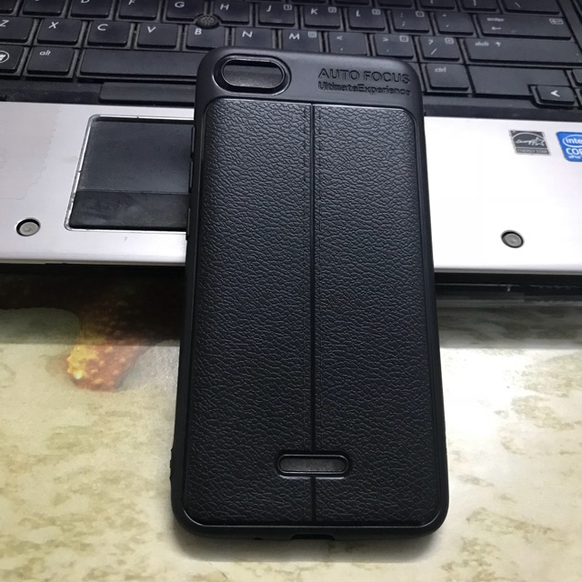 Ốp lưng auto focus xiaomi redmi 6A giả da cao cấp