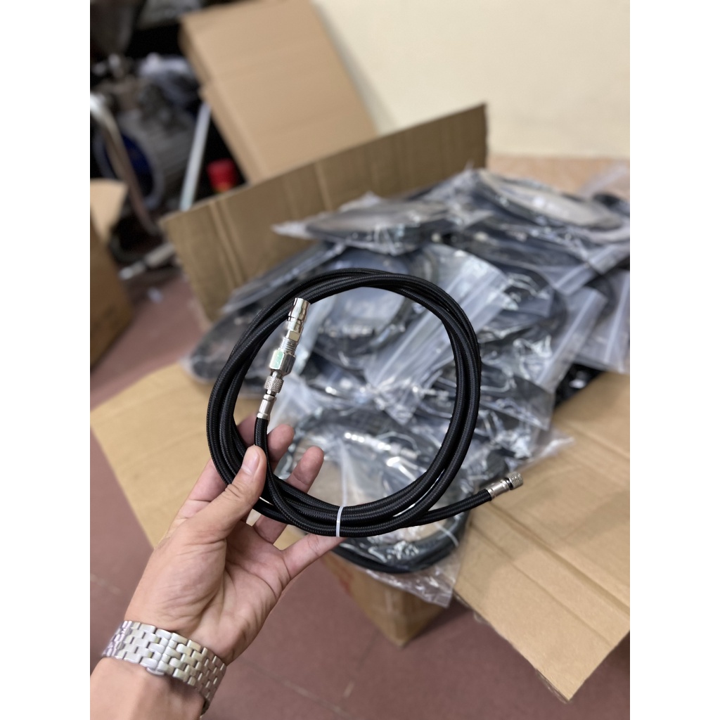 Dây Dẫn Hơi Bút Vẽ Mỹ Thuật ♥️  ♥️ Ống Hơi Bút Vẽ Mỹ Thuật Airbrush Dài 1.8m G1/4, G1/8
