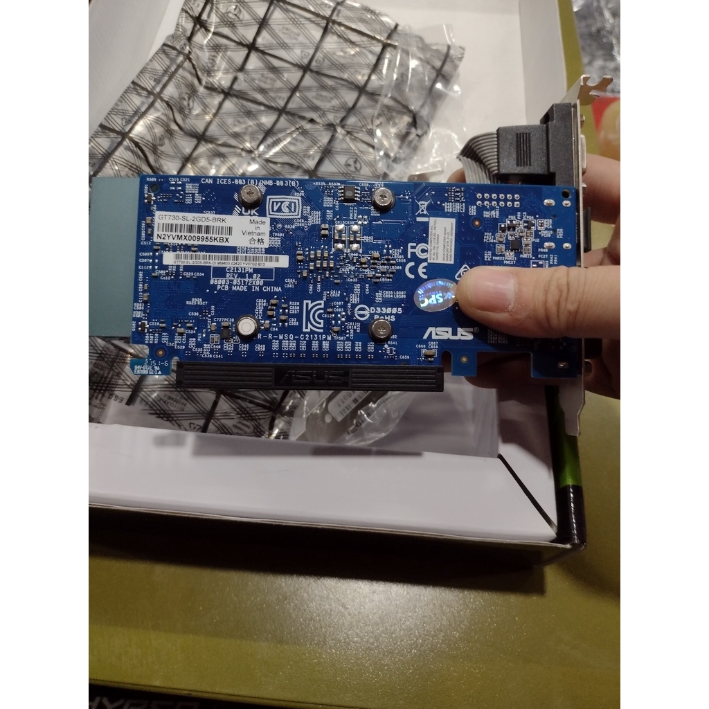Card Màn Hình Asus GT 730 2GB DDR5 Silent Chính Hãng Giá Tốt
