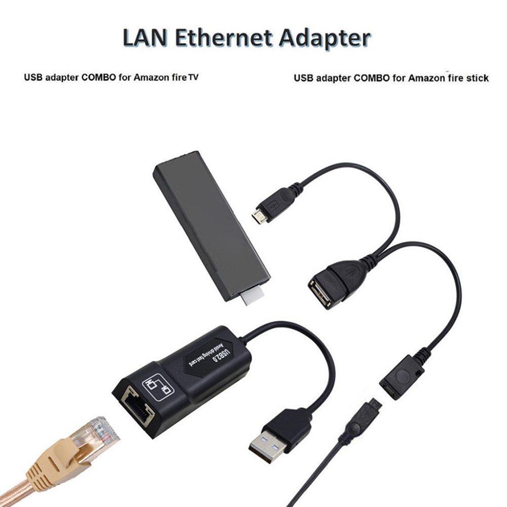 Bộ chuyển đổi USB mạng LAN Ethernet cho Amazon Fire TV 4K Gen 2 3 K7O2