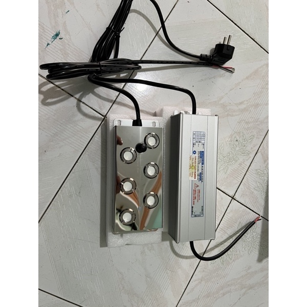 Bộ vỉ phun sương 6 mắt + nguồn chống ẩm 36v