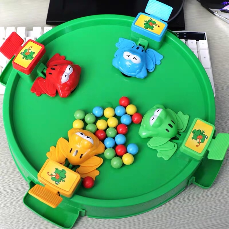 Tró chơi ếch ăn kẹo, ếch gắp hạt tương loại lớn vui nhộn cho cả gia đình