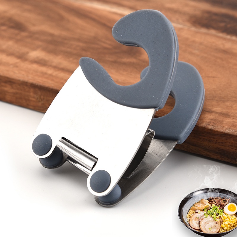Giá Đỡ Muỗng/Nắp Nồi Bằng Thép Không Gỉ Chống Bỏng Đa Ứng Dụng Cho Nhà Bếp