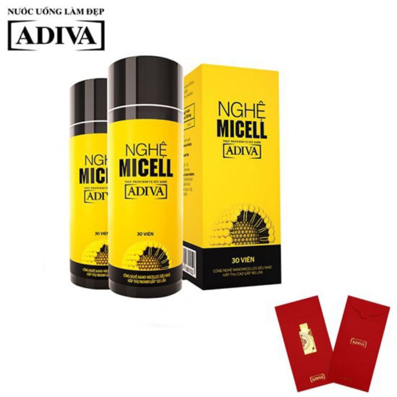  NGHỆ MICELL ADIVA [Hộp 14_30 viên] - Giải pháp hiệu quả cho người đau dạ dày