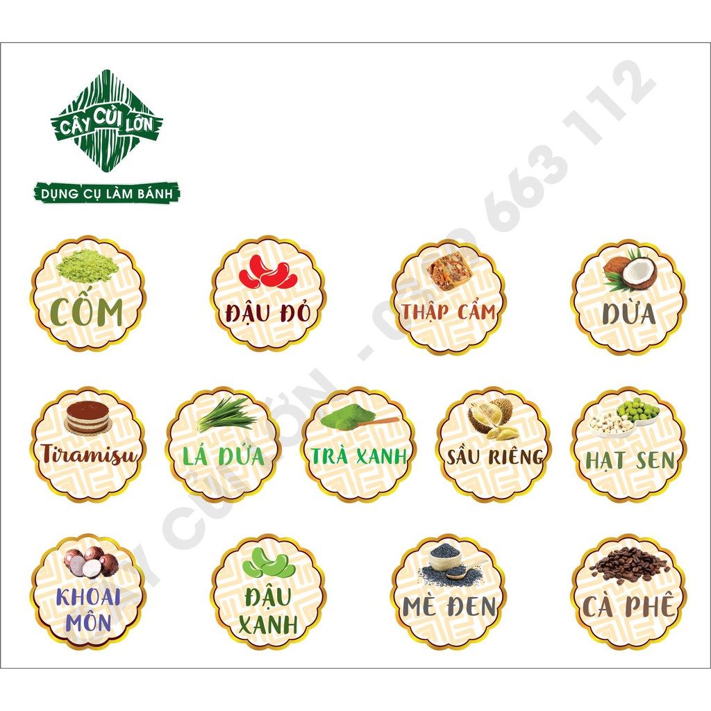 SET 5 TẤM TEM NHÂN KO TRỨNG