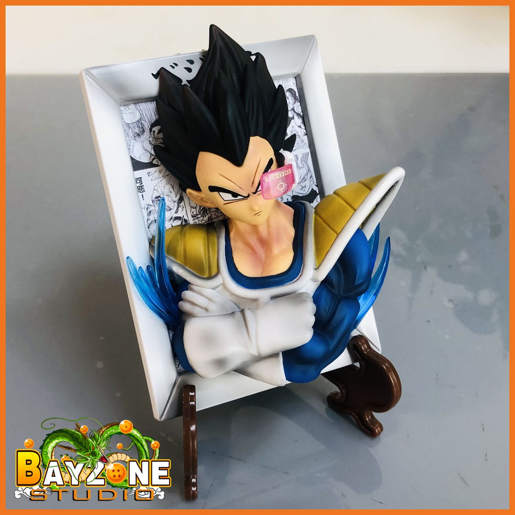 Mô hình tranh 3d songoku vegeta hàng mới siêu đẹp chất lượng ( dragonball )
