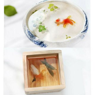 Miếng dán 3d làm bể cá cảnh