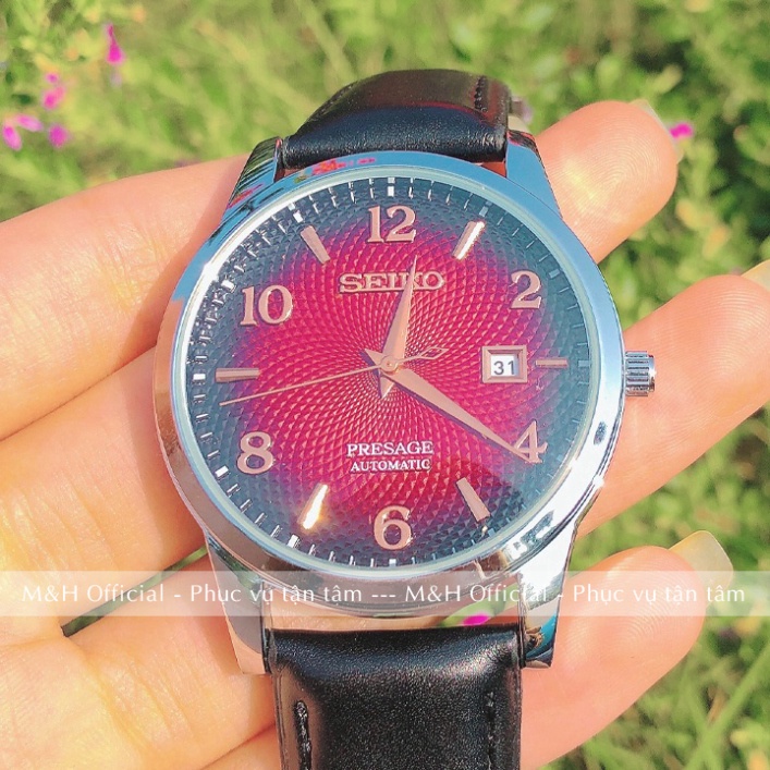 Đồng hồ đeo tay nam Seko 2359 dây da cao cấp, mặt vân đẹp sang trọng, thời trang lịch lãm [Tặng kèm pin] | BigBuy360 - bigbuy360.vn
