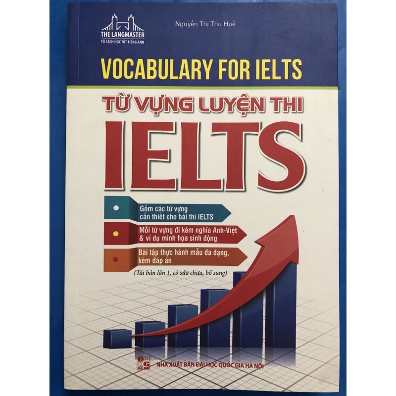 Sách - Từ vựng luyện thi ielts( sách màu )