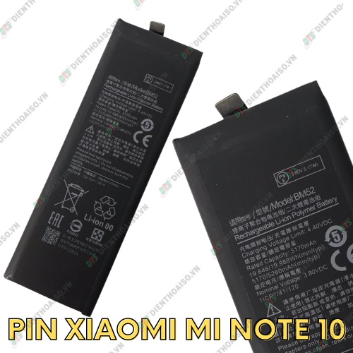 Pin xiaomi mi note 10,note 10 pro