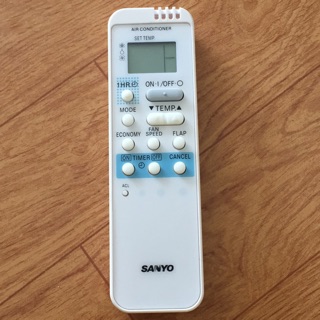 Remote Điều Hòa Sanyo Dài, Điều Khiển Sanyo Dành Cho Máy Lạnh
