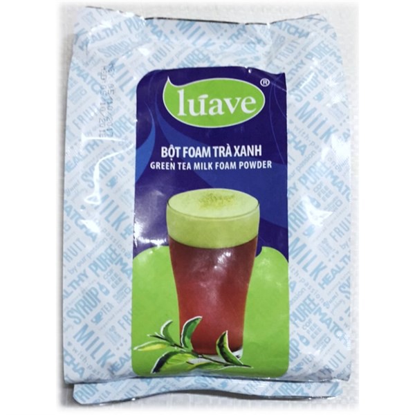 Bột Milk Foam trà xanh Luave 500 g (Gói) - BOT060