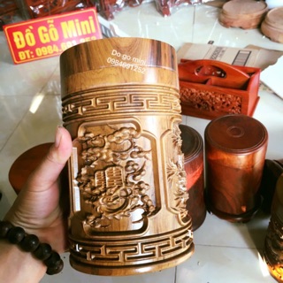 Hop dung tra go bach xanh tram tu Quy