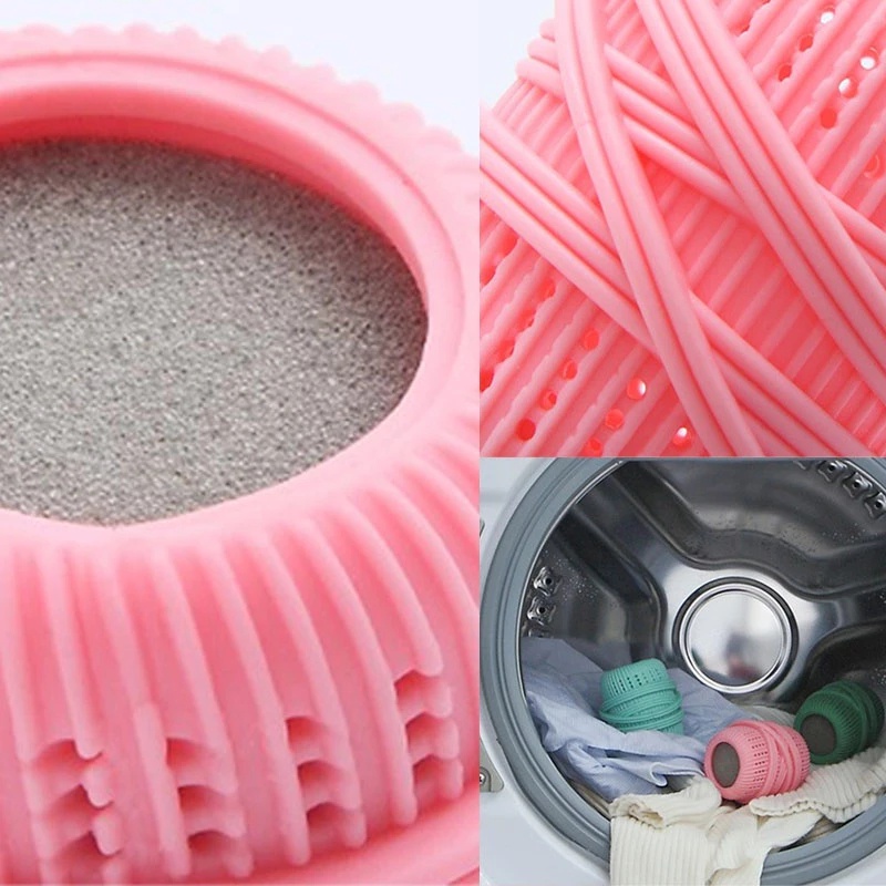 1 Bóng Giặt Đồ Khử Trùng Chống Xoắn Ốc Chất Lượng Cao