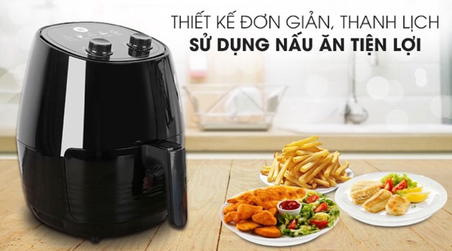 Nồi chiên không dầu Mishio MK155