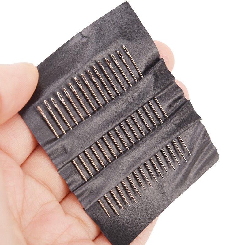 1 Bộ 55 Cây Kim Khâu Bằng Thép Không Gỉ DIY Phong Cách Mới