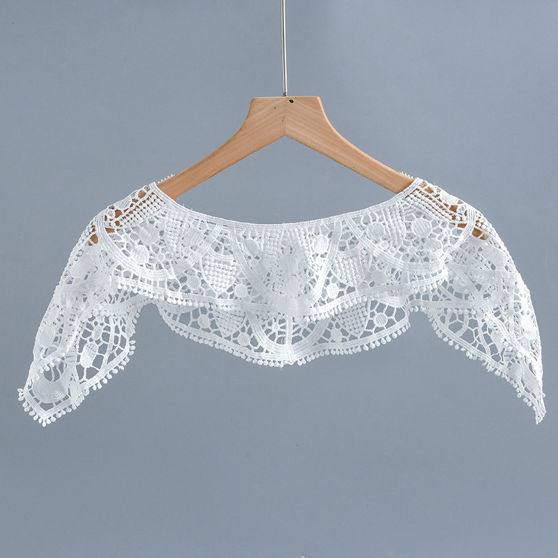 Miếng Vải Thêu Vá Cổ Áo Đầm Cưới DIY