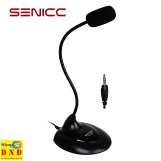 Micro Senicc SM 008U (Chính Hãng) thu âm, đàm thoại video trực tuyến