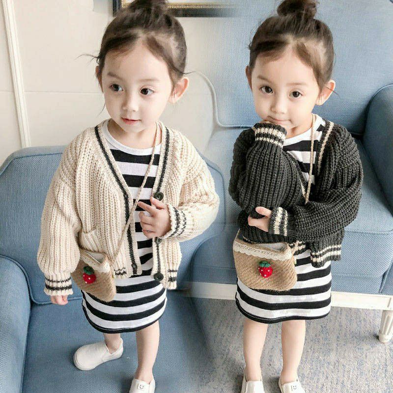12.12 Aó len cardigan Hàn quốc 2020 cho bé yêu.