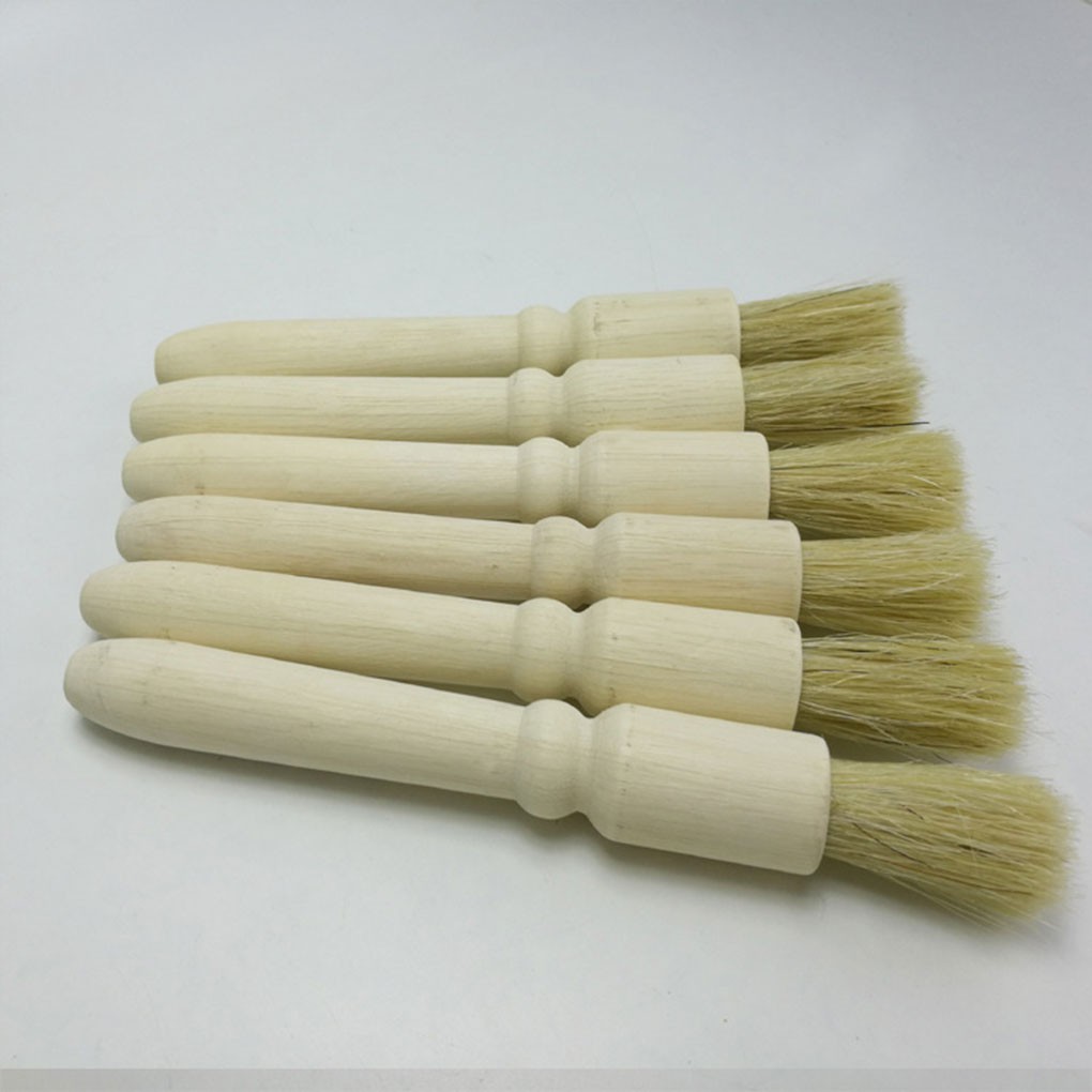 2 cọ vệ sinh cho máy xay cà phê tay cầm gỗ tự nhiên