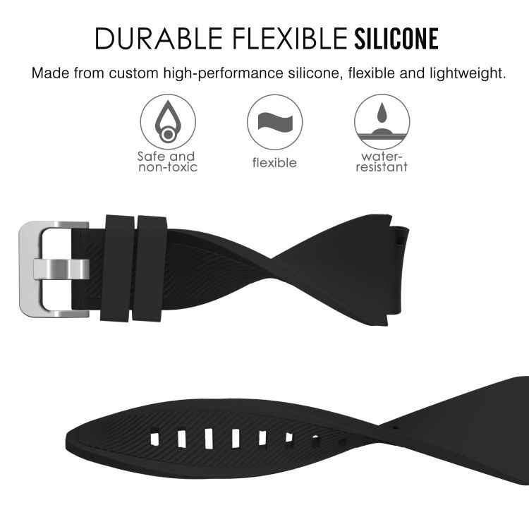 Dây Đeo Thay Thế Chất Liệu Silicon Màu Trơn Cho Xiaomi Ciga Design Z