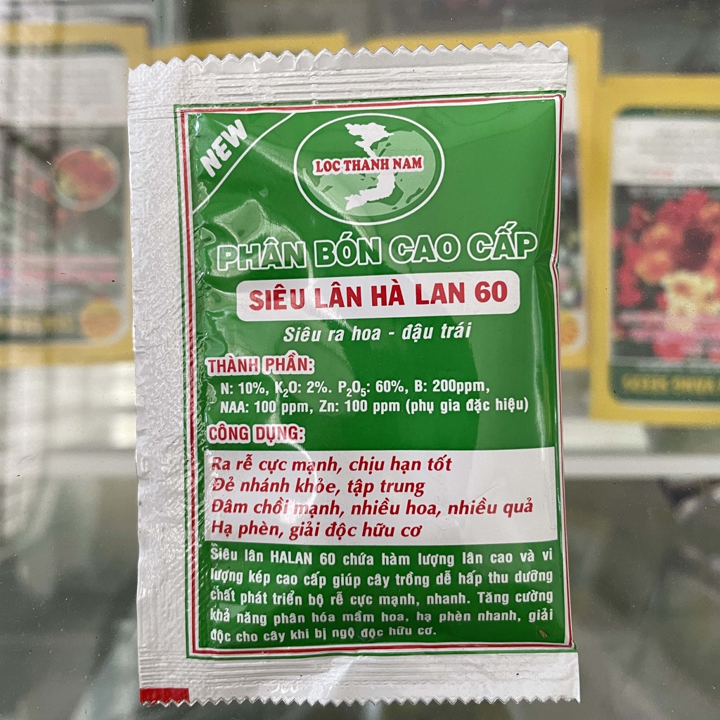 BỘ ĐÔI Siêu Lân + Siêu Kali siêu ra rễ , kích thích ra hoa, đậu trái - tăng sản lượng