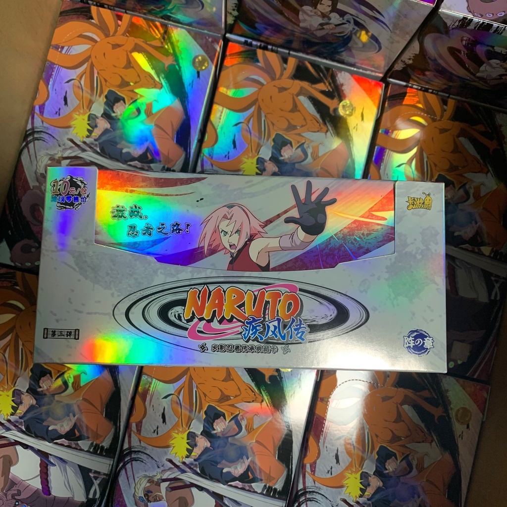 Bộ Sưu Tập Thẻ Bài Anime Naruto 4 Wave 3