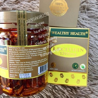 Lecithin Wealthy Health 200 viên