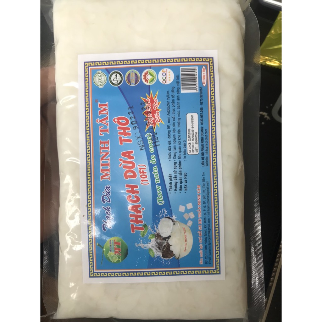 1kg Gam Thạch dừa thô Minh Tâm loại đặc biệt ngon