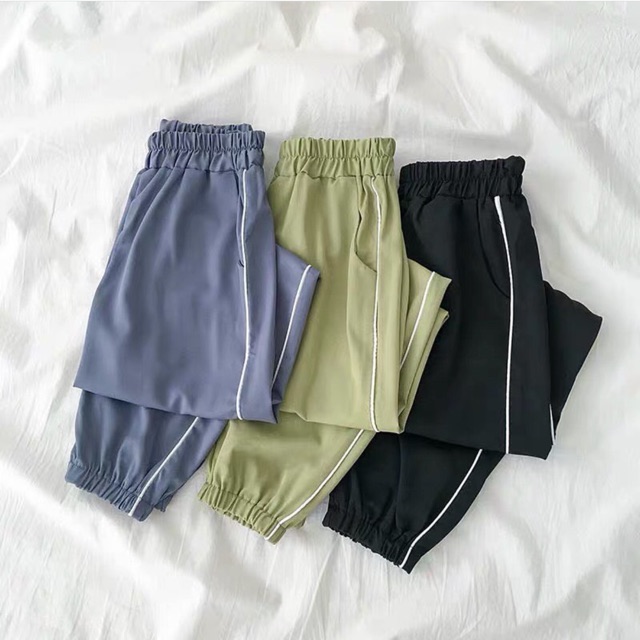 Quần jogger sọc