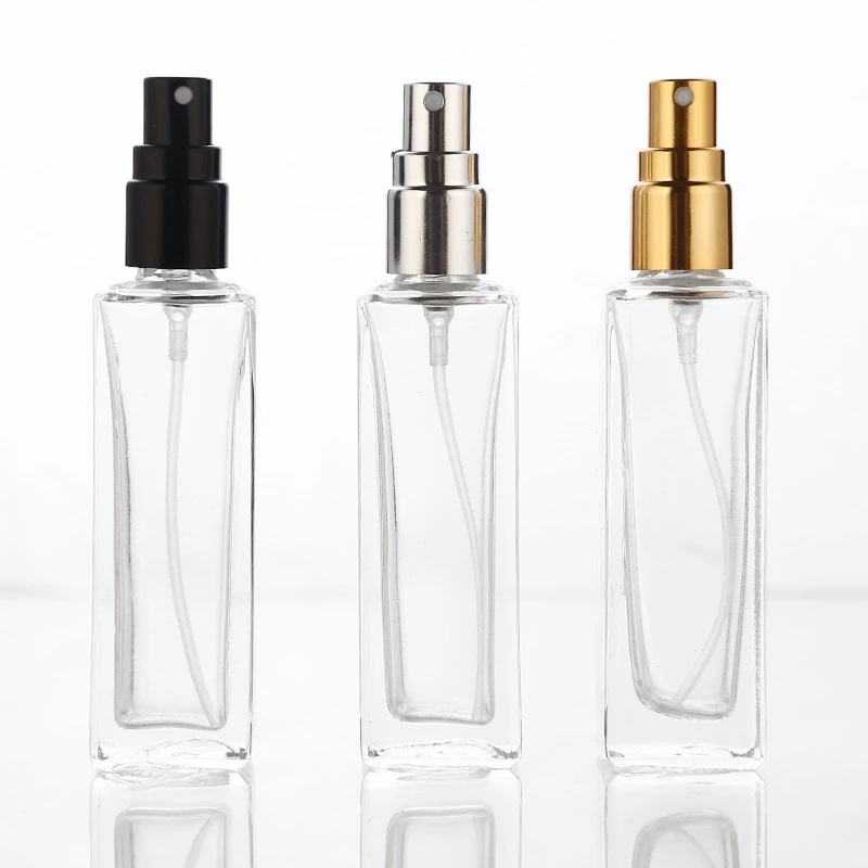 Chai chiết nước hoa 10ml bằng thủy tinh trong suốt dạng xịt tiện dụng